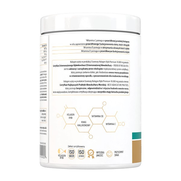 Kolagen Rybi Premium Naturalny 10000mg | Bodypak | Suplement na stawy