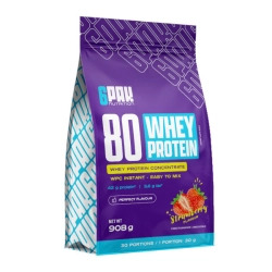 Odżywka białkowa 6PAK Nutrition 80 Whey Protein 908g