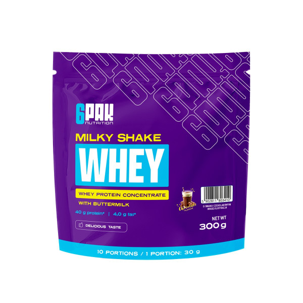 6PAK Nutrition Milky Shake Whey - 300g
