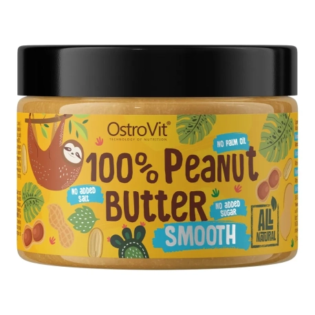 Ostrovit Masło Orzechowe 100% Smooth - 500g