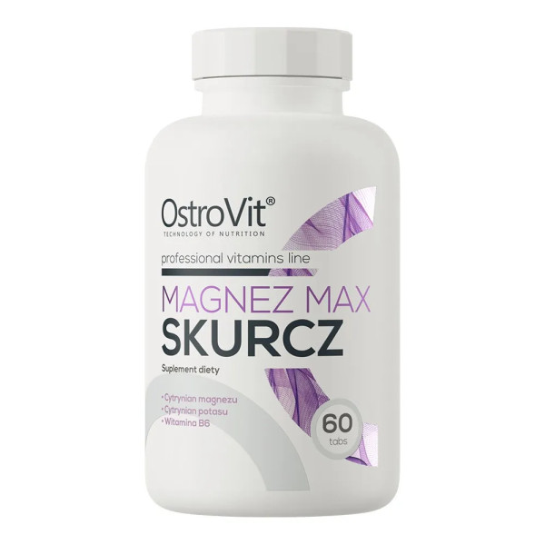Ostrovit Magnez MAX Skurcz - 60 tabl.