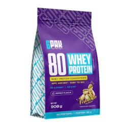 6PAK Nutrition 80 Whey Protein - 908g