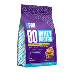 6PAK Nutrition 80 Whey Protein - 908g