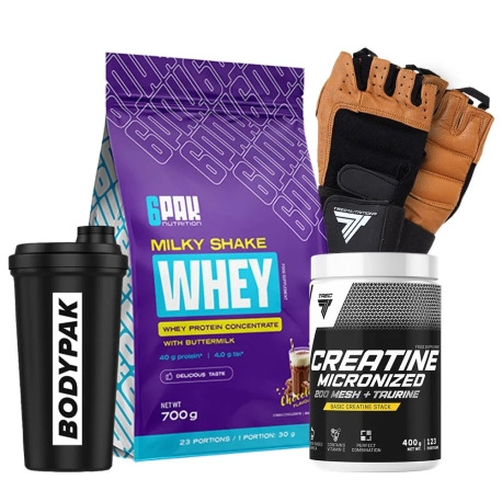 Zestaw promocyjny - na siłownię dla mężczyzn na start