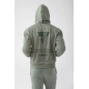 Zielona bluza męska z kapturem TW BASIC HOODIE 183 M GREEN