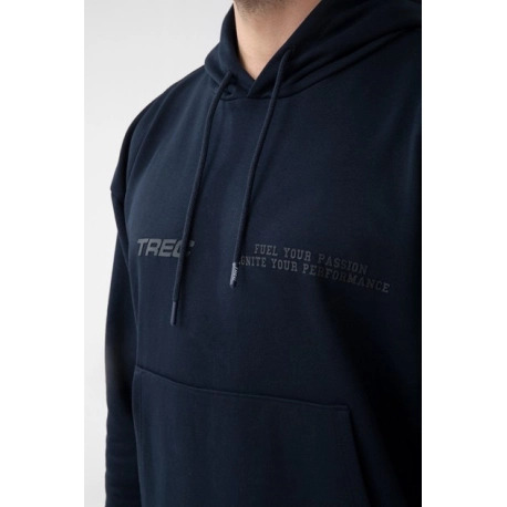 Granatowa bluza męska z kapturem TW BASIC HOODIE 184 M NAVY