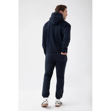 Granatowa bluza męska z kapturem TW BASIC HOODIE 184 M NAVY