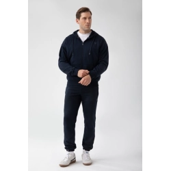 Granatowa bluza rozpinana męska TW BASIC HOODIE ZIP 181 M NAVY