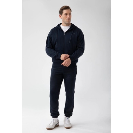 Granatowa bluza rozpinana męska TW BASIC HOODIE ZIP 181 M NAVY