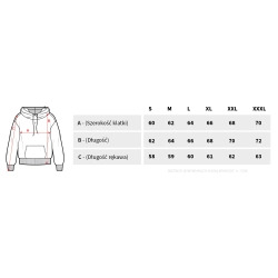 Granatowa bluza rozpinana męska TW BASIC HOODIE ZIP 181 M NAVY