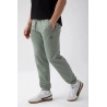 Zielone spodnie dresowe męskie TW BASIC PANTS 180 M GREEN