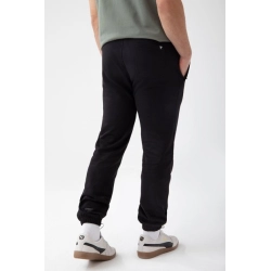 Czarne spodnie dresowe męskie TW BASIC PANTS 182 M BLACK
