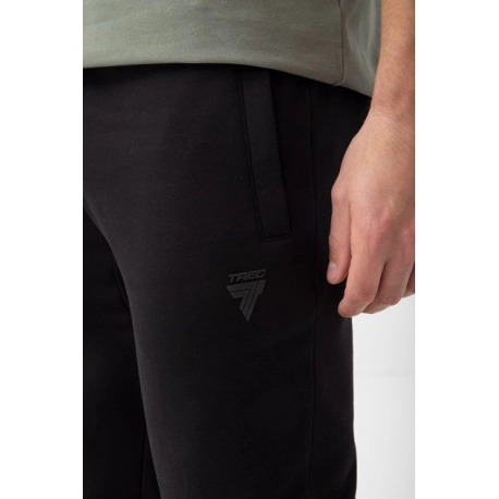 Czarne spodnie dresowe męskie TW BASIC PANTS 182 M BLACK