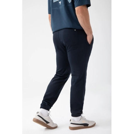Granatowe spodnie dresowe męskie TW BASIC PANTS 181 M NAVY
