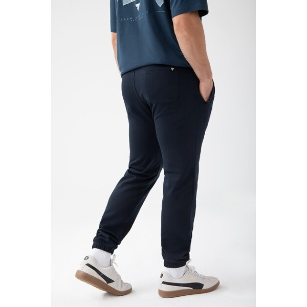 Granatowe spodnie dresowe męskie TW BASIC PANTS 181 M NAVY