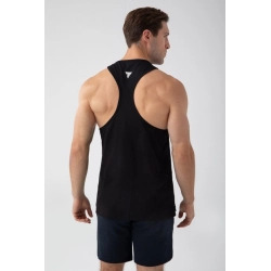 Czarny tank top męski TW BASIC TANK TOP 180 M BLACK