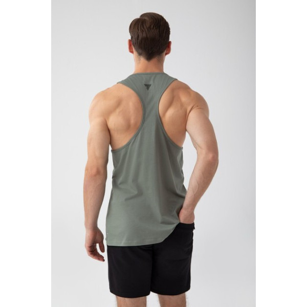 Zielony tank top męski TW BASIC TANK TOP 180 M GREEN
