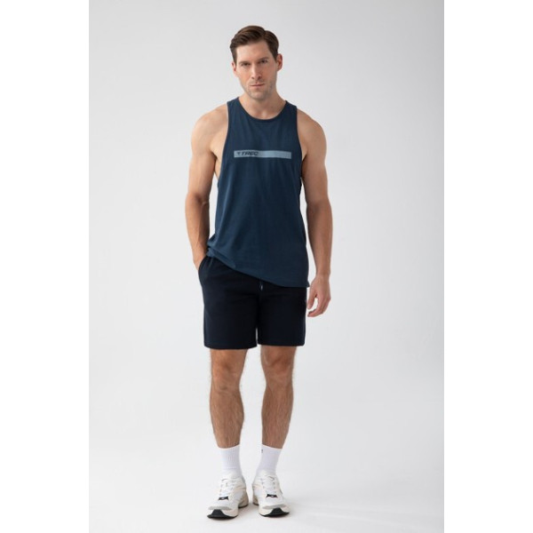 Granatowy tank top męski TW BASIC TANK TOP 181 M NAVY