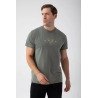 Zielony T-shirt męski TW BASIC TSHIRT 180 M GREEN