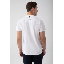 Biały T-shirt męski TW BASIC TSHIRT 180 M WHITE