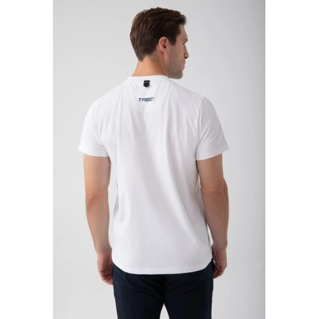 Biały T-shirt męski TW BASIC TSHIRT 180 M WHITE