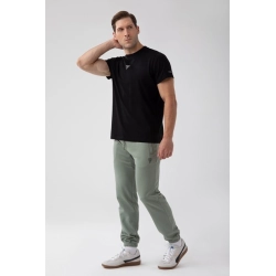 Czarny T-shirt męski TW BASIC TSHIRT 181 M BLACK