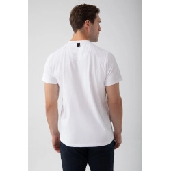 Biały T-shirt męski TW BASIC TSHIRT 181 M WHITE