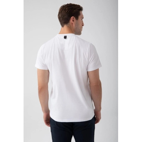 Biały T-shirt męski TW BASIC TSHIRT 181 M WHITE