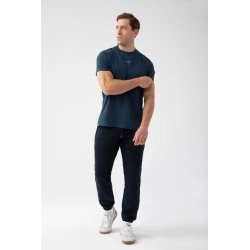 Granatowy T-shirt męski TW BASIC TSHIRT 182 M NAVY