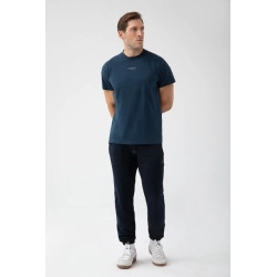 Granatowy T-shirt męski TW BASIC TSHIRT 182 M NAVY