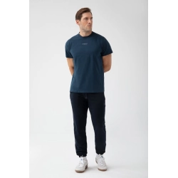 Granatowy T-shirt męski TW BASIC TSHIRT 182 M NAVY