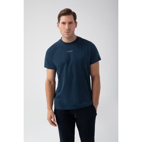 Granatowy T-shirt męski TW BASIC TSHIRT 182 M NAVY