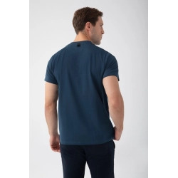 Granatowy T-shirt męski TW BASIC TSHIRT 182 M NAVY