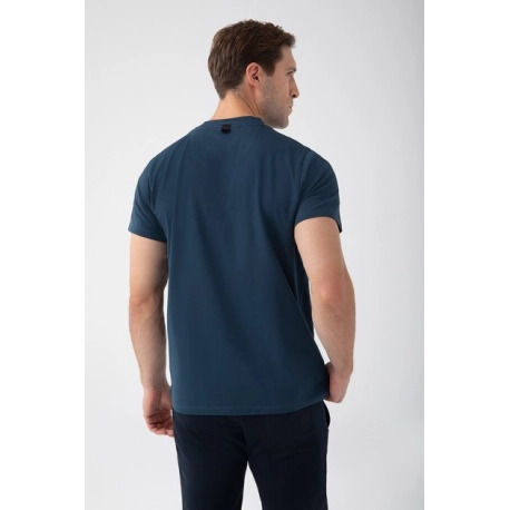 Granatowy T-shirt męski TW BASIC TSHIRT 182 M NAVY