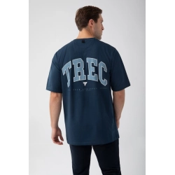 Granatowy T-shirt męski TW BASIC TSHIRT OVERSIZE 180 M NAVY