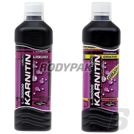 Vitalmax L-30000 Karnitin Liquid - 500ml + 500ml GRATIS