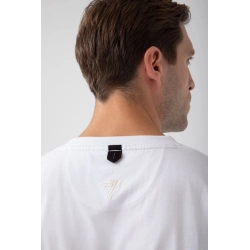 Biały T-shirt męski  TW BASIC TSHIRT OVERSIZE 182 M WHITE