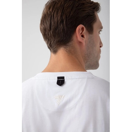 Biały T-shirt męski  TW BASIC TSHIRT OVERSIZE 182 M WHITE