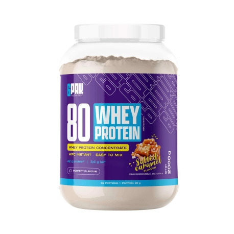 6PAK Nutrition 80 Whey Protein WPC - 2000g