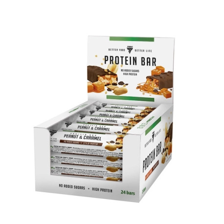 10 x Trec Better Food Protein Bar Peanut & Caramel - 49g