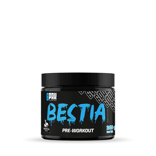 6PAK Nutrition Bestia Przedtreningówka - 240g