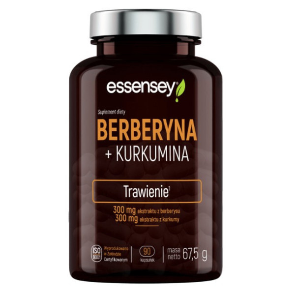 Essensey Berberyna + Kurkumina - 90 kaps.