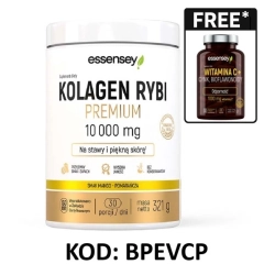 Essensey Kolagen Rybi Premium 10000mg - 321g - oferta z kodem promocyjnym