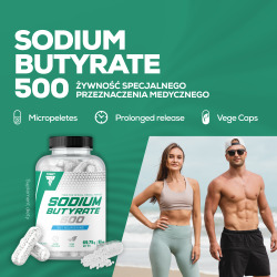 Trec Maślan Sodu Sodium Butyrate 500 - 90kaps.