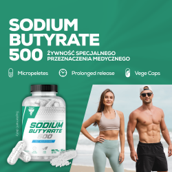 Trec Maślan Sodu Sodium Butyrate 500 - 90kaps.