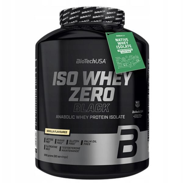BioTech Iso Whey Zero Black - 2270g