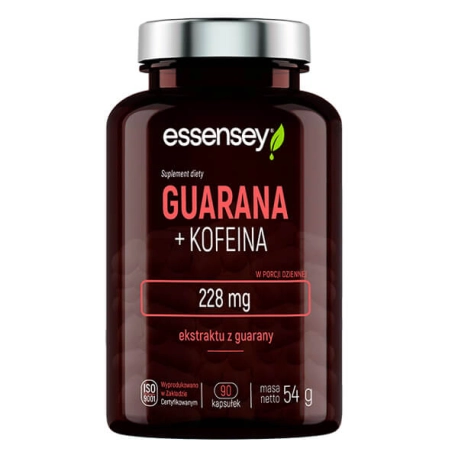 Essensey Guarana + Kofeina - 90 kaps.