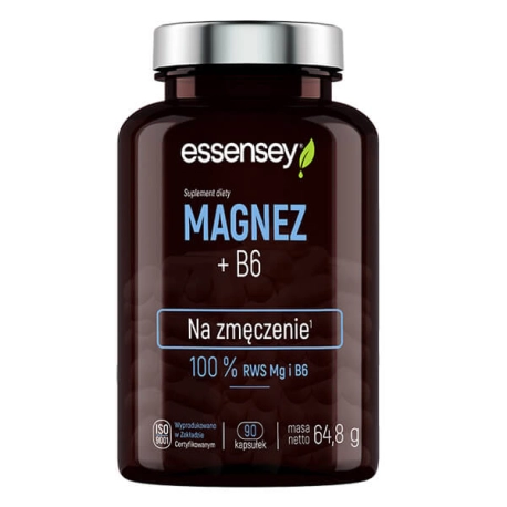 Essensey Magnez i witamina B6 - 90 kaps.