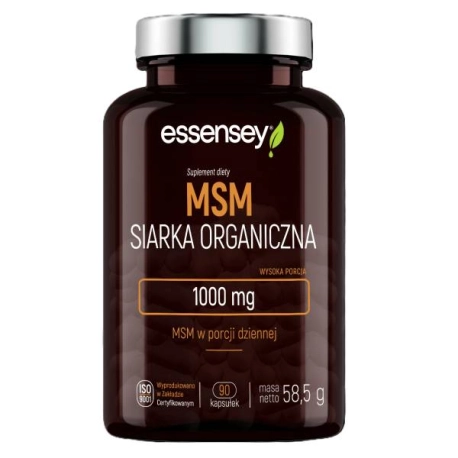 Essensey MSM Siarka Organiczna - 90 kaps.