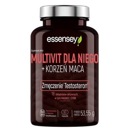 Essensey Multivit dla Niego + Korzeń MACA - 90 kaps.